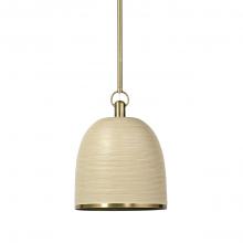  2280-79 - Rivoli Leather Pendant Sand